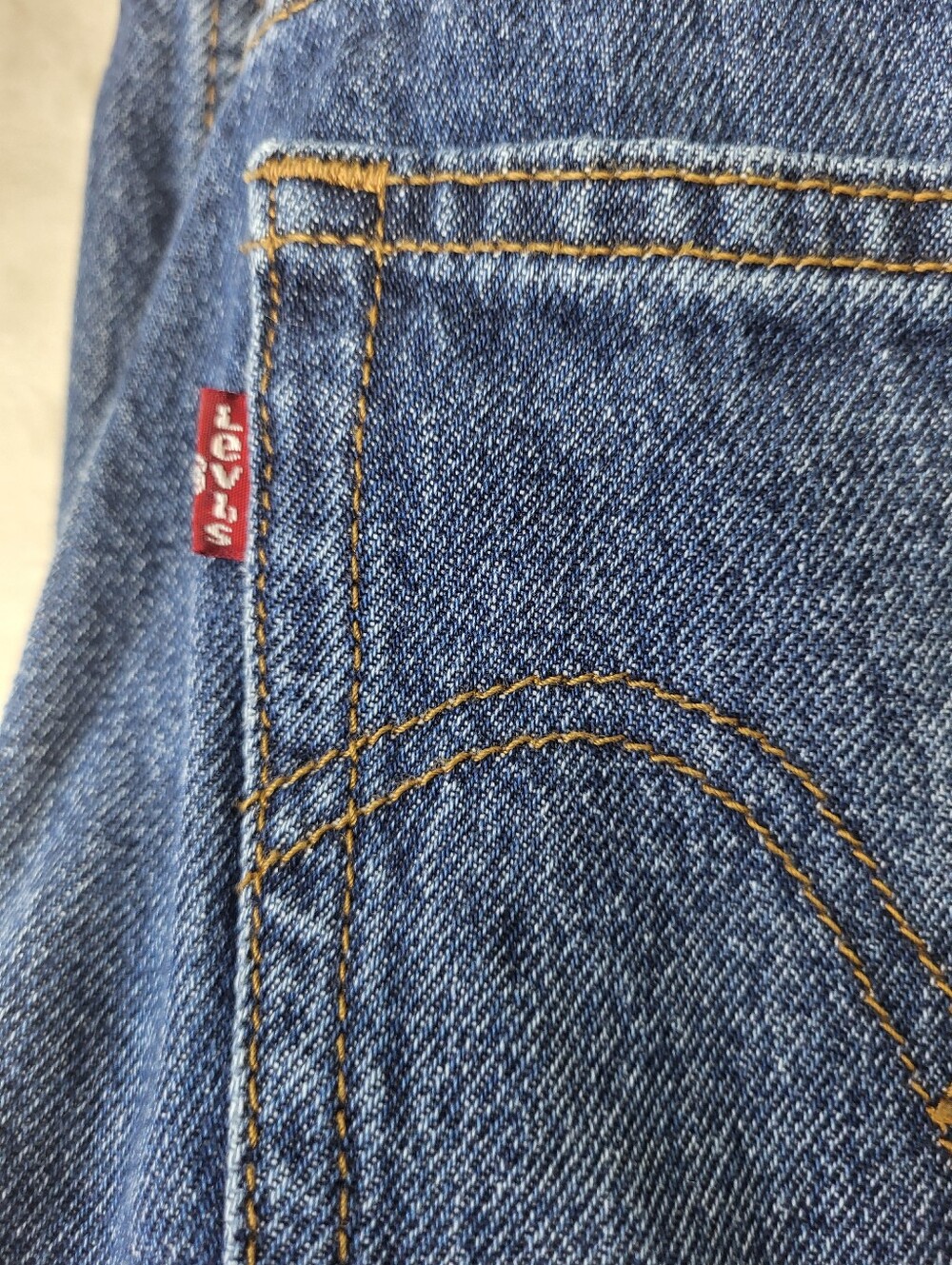 Levi's Superlow Wide Leg Blue Jeans. Ladies Size 31 - Picture 16 of 16